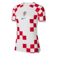 Camiseta Croacia Primera Equipación para mujer Mundial 2022 manga corta